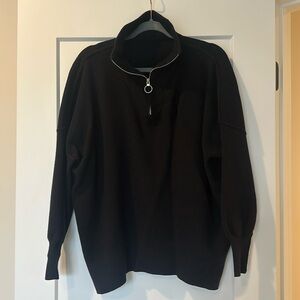 Oversized Quarter Zip